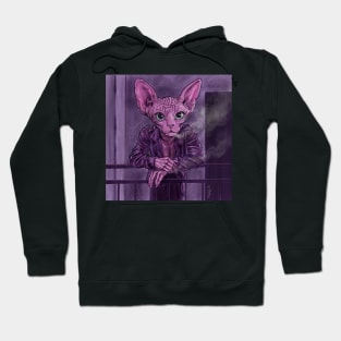 Sphinx Cat Smoker Hoodie